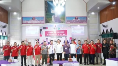 Pembukaan Lomba Mazmur Minsel Bermazmur oleh Bupati Minahasa Selatan