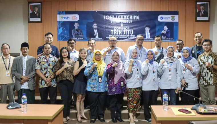 Peserta mengikuti workshop UMKM Tumbuh di Kabupaten Tangerang